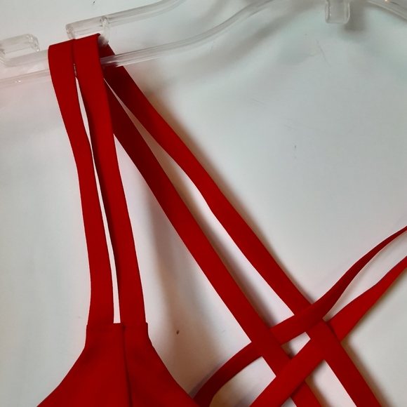 Athleta NEW Radiant Red South Swell Bikini… - Picture 3 of 6